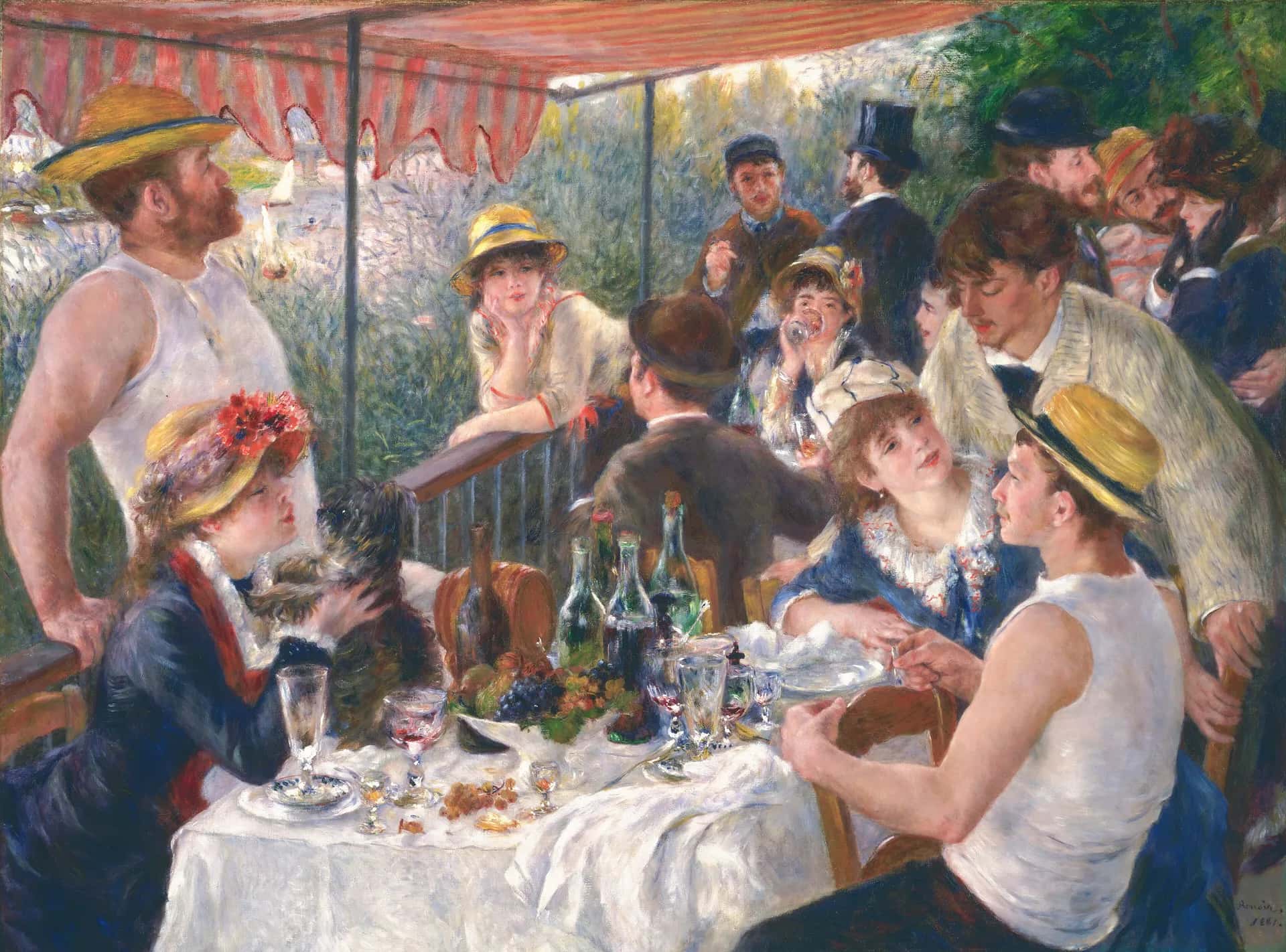 Luncheon of the Boating Party — Pierre-Auguste Renoir